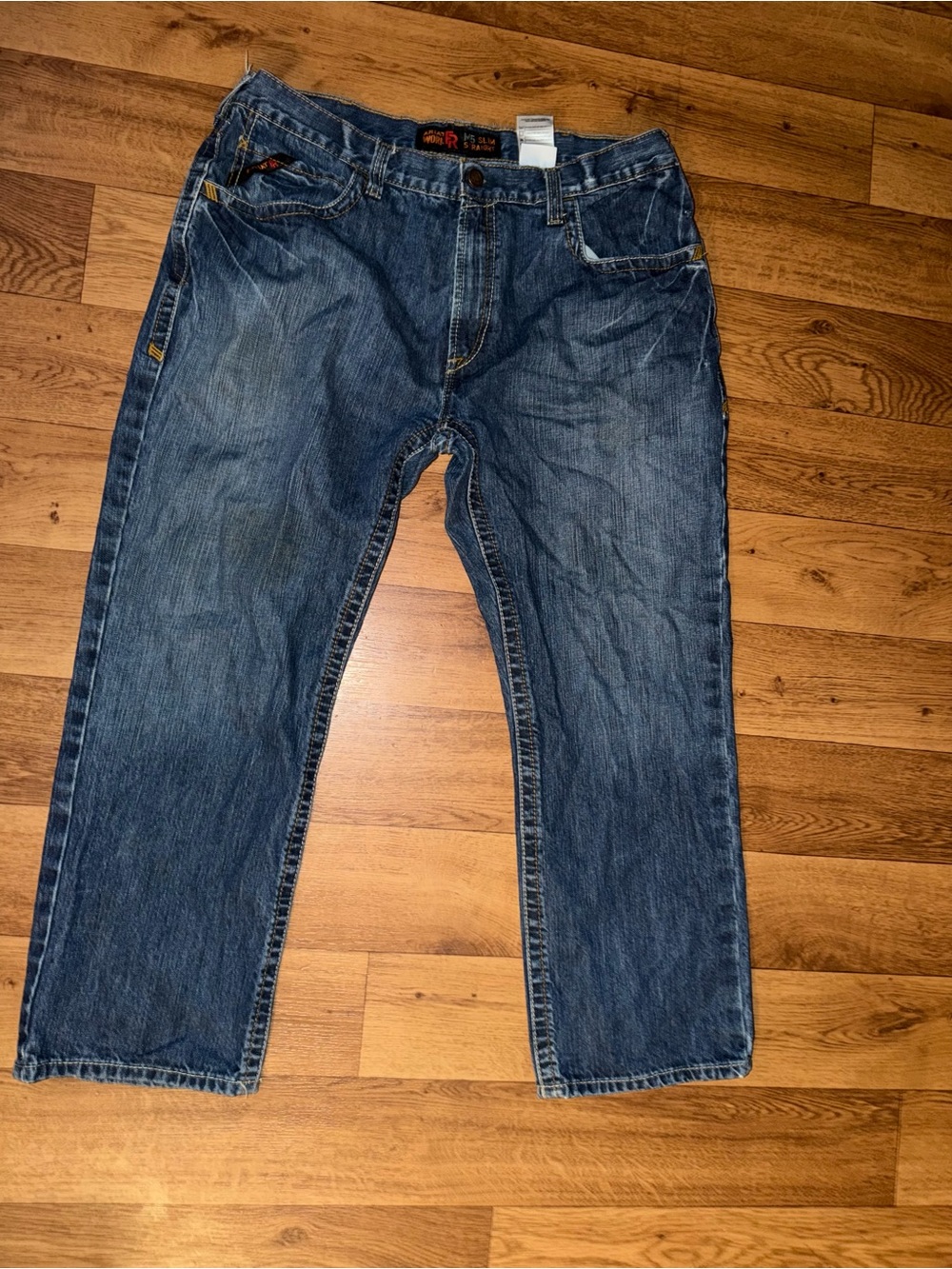 Ariat Men's Relaxed Fit Denim Jeans - Blue